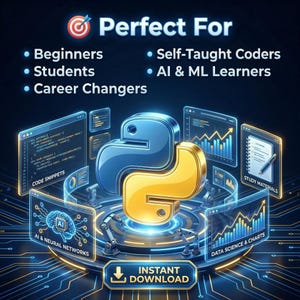 Python für KI und maschinelles Lernen Bundle | 113 Dateien | Notizen, Übungen, Projekte, Spickzettel | Sofort Download Bild 4