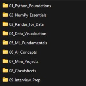 Python für KI und maschinelles Lernen Bundle | 113 Dateien | Notizen, Übungen, Projekte, Spickzettel | Sofort Download Bild 2