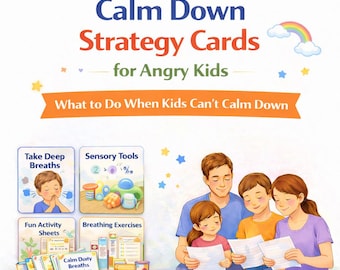 Strategiekarten für Kinder. Sofort umsetzbare 18 Karten um das Angry Child zu beruhigen