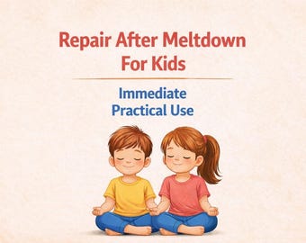 Wie man nach dem Kernschmelzen repariert. Umsetzbare Werkzeuge für Kinder und Eltern