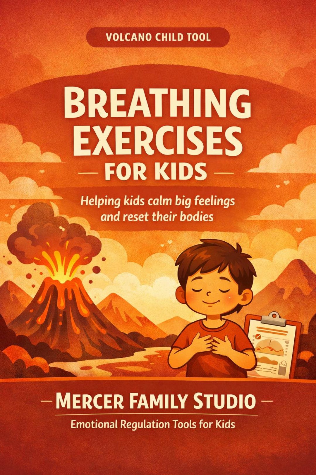 Kids Breathing Exercises for Emotional Regulation (PDF) - Etsy