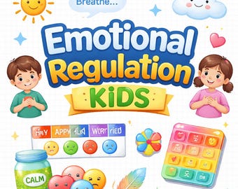 Kindern helfen, sich zu beruhigen. Werkzeuge zur emotionalen Regulierung zur Bewältigung von Meltdowns.