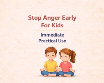 Finde Wut früh, bevor sie zur Kernschmelze wird. Wut-Warnschilder für Kinder