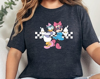 Minnie and Daisy Crop Top, Disney Girl Crop Top, Minnie Mouse and Daisy Matching Crop Top , Disneyland Trip Crop Top, Girl Minnie Shirt