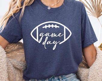 Game Day Football Shirt, Sports Fan Tee, Football Season Apparel