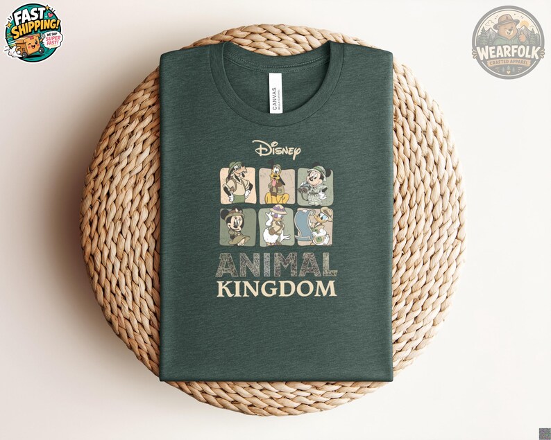 Disney Animal Kingdom Shirt, Animal Kingdom T-Shirt, Disney World Tee, Magic Kingdom Shirt, Disney Family Shirts, Disney Trip Shirt, Mickey image 4