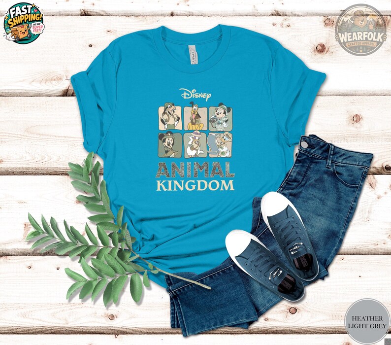 Disney Animal Kingdom Shirt, Animal Kingdom T-Shirt, Disney World Tee, Magic Kingdom Shirt, Disney Family Shirts, Disney Trip Shirt, Mickey image 5