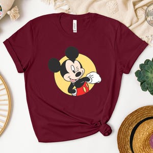 Disney Mickey Mouse Shirt, Mickey Mouse Tee, Classic Mickey Mouse Disney Shirt, Mickey Birthday Shirt, Mickey Mouse Party Tee image 3