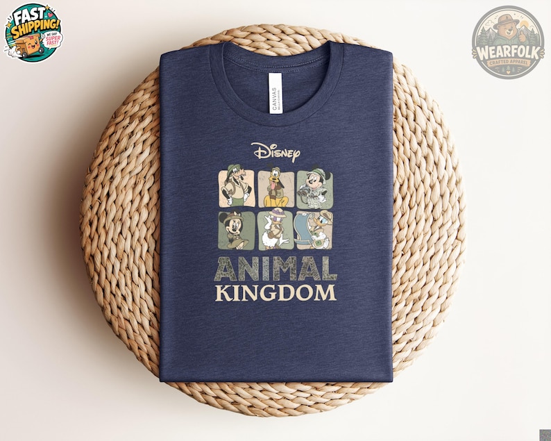 Disney Animal Kingdom Shirt, Animal Kingdom T-Shirt, Disney World Tee, Magic Kingdom Shirt, Disney Family Shirts, Disney Trip Shirt, Mickey image 6