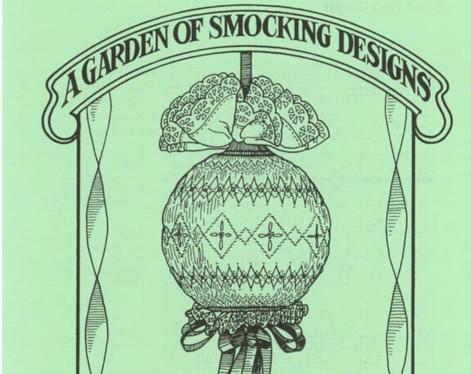 Smocked Christmas Kissing Ball / Instructions to Smock Christmas Ball