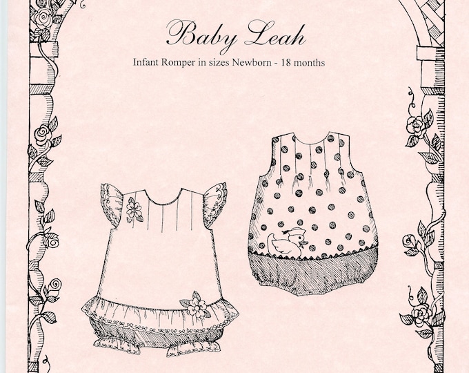 Romper Pattern /  Bubble pattern / Baby Girls / Snap Crotch / Baby Leah / by Primrose Lane