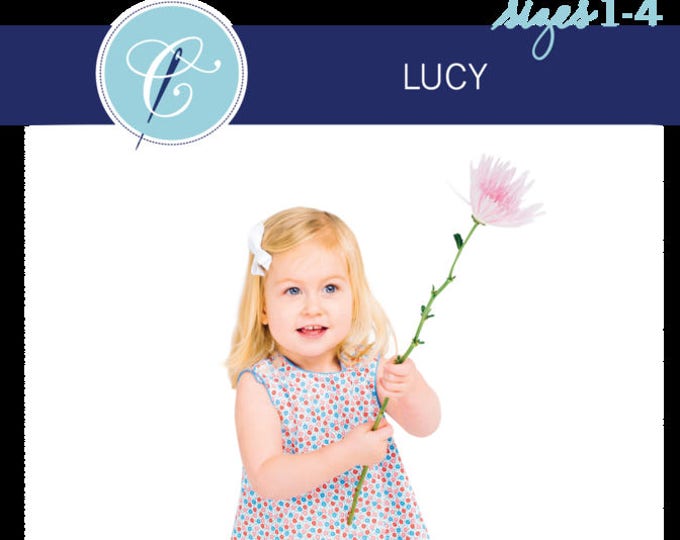 Childrens Corner Pattern / Lucy Pattern / Sundress Pattern / Jumper Pattern / Button Shoulder Pattern / Easy / Children's Corner 241