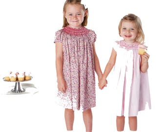 Smocked Dress Pattern / Smocked Bishop Pattern /Updated Pattern / Classic Bishop Pattern /Childrens Corner Pattern /  3