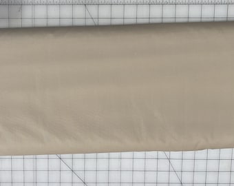 British Tan Imperial Broadcloth / Poly-Cotton Fabric / Permanent Press / No-Iron Broadcloth / Spechler-Vogel / 45" wide /