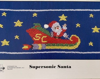 Smocking Plates / Picture Smocking /Supersonic Santa / Smocked Christmas Dress / Smocked Romper / CEC Smocking Plates