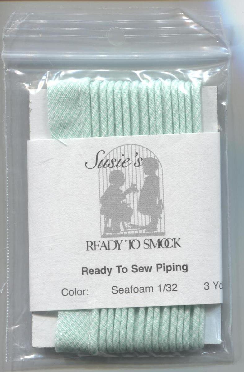 Overall width .5 Cording 1/8 Doll Clothes Navy Gingham Mini Piping Piping for Childrens Clothes 3 Yard Package