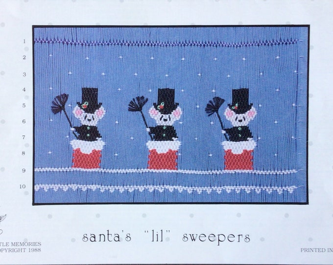 Christmas Smocking Plates /Smocking /Smocked Dress / Smocking Design / Christmas Dress / Smocked Romper /  Little Memories Smocking Plates