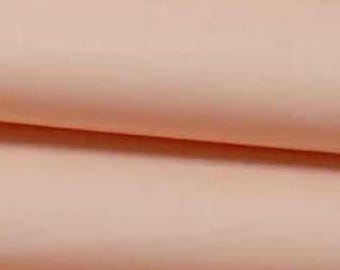 Melon Imperial Broadcloth / Poly-Cotton Fabric / Permanent Press / No-Iron Broadcloth / Spechler-Vogel / 45" wide / 535