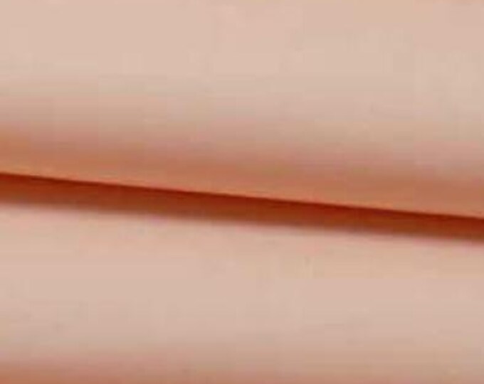 Melon Imperial Broadcloth / Poly-Cotton Fabric / Permanent Press / No-Iron Broadcloth / Spechler-Vogel / 45" wide / 535