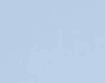 Watercolor Blue Imperial Broadcloth / Poly-Cotton Fabric / Permanent Press / No-Iron Broadcloth / Spechler-Vogel / 45" wide / 509