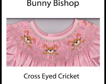 Easter Smocking Plates / Bunny Bishop / Smocking /Smocked Dress / Smocked Bishop / Smocked Romper / Smocking Plate / CEC Smocking Plates