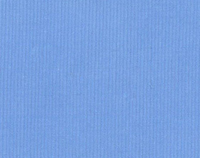 Corduroy / Cornflower Blue Corduroy / Baby Wale Corduroy  / Fine Wale Corduroy / 21 Wale Corduroy / by Fabric Finders 54" wide