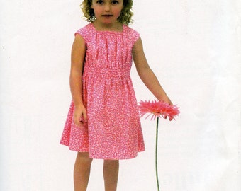 Childrens Corner Pattern / Juliet Pattern / Girls Dress Pattern / Easy Pattern /  Children's Corner  #278