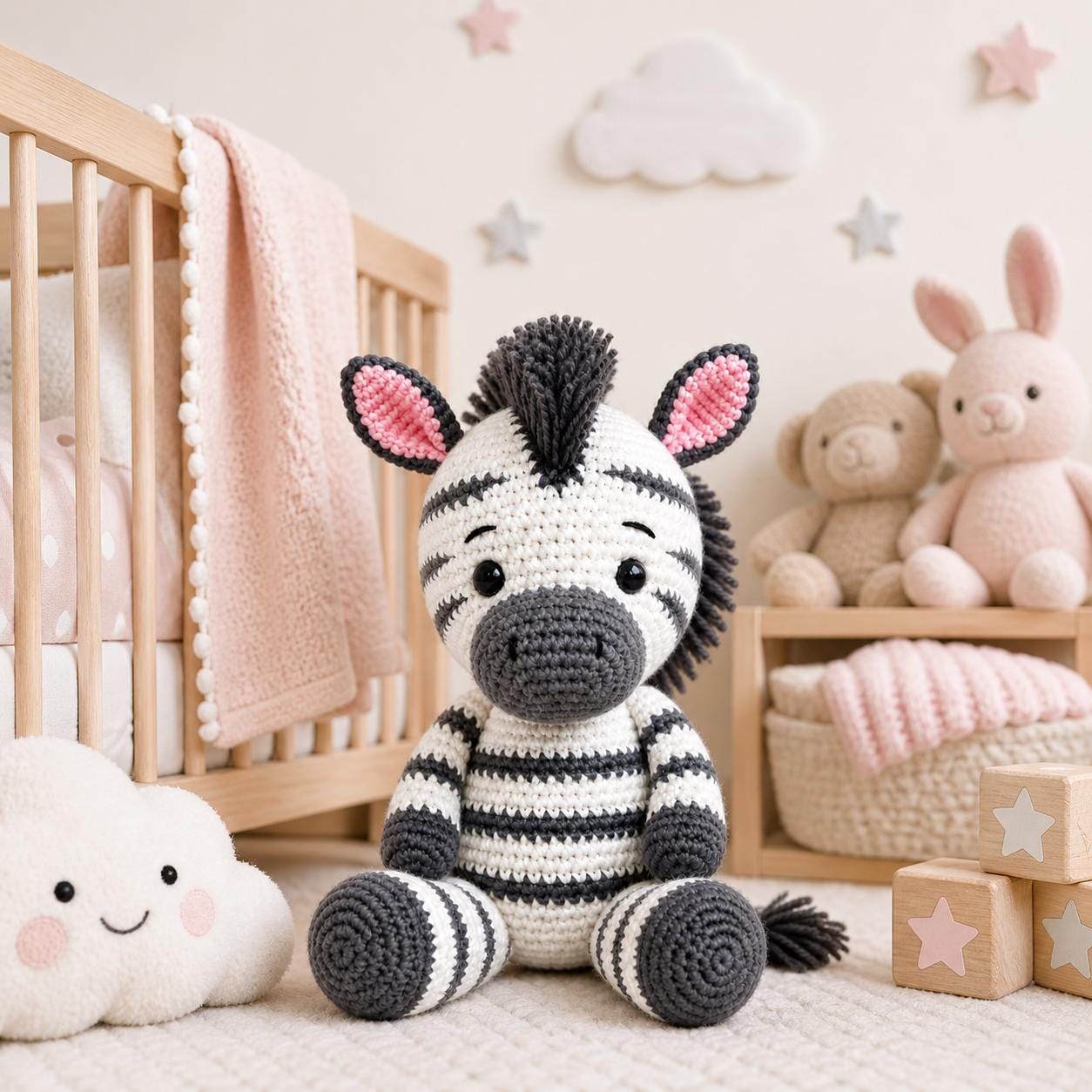 30 Zebra Crochet Patterns for Amigurumi, Blankets, Nursery Decor, and Handmade Gifts 23 Amigurumi Zebra Crochet Pattern for Beginners