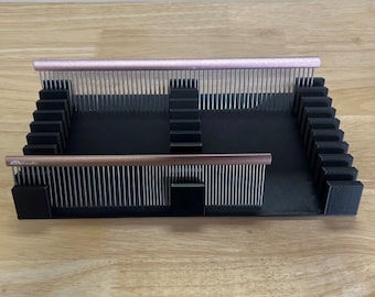 9 Slot Comb Holder for Grooming combs, Small Large Sizes Available