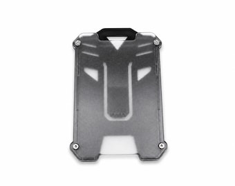 Stevige verticale ID-badgehouder | Transparante PVC-naamplaatjesbeschermer