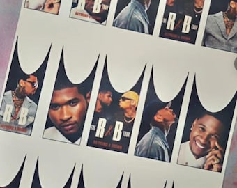 Adesivi personalizzati per il tour R&B