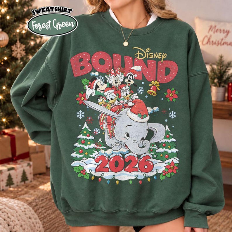 Comfort Colors Vintage Disney Dumbo Christmas Shirt, Flying Elephant ...