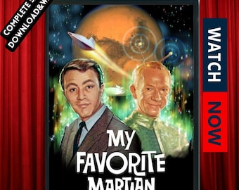 My Favorite Martian (1963–1966) – Complete Series – Digital Version – DVD Quality – Classic Sci-Fi Sitcom