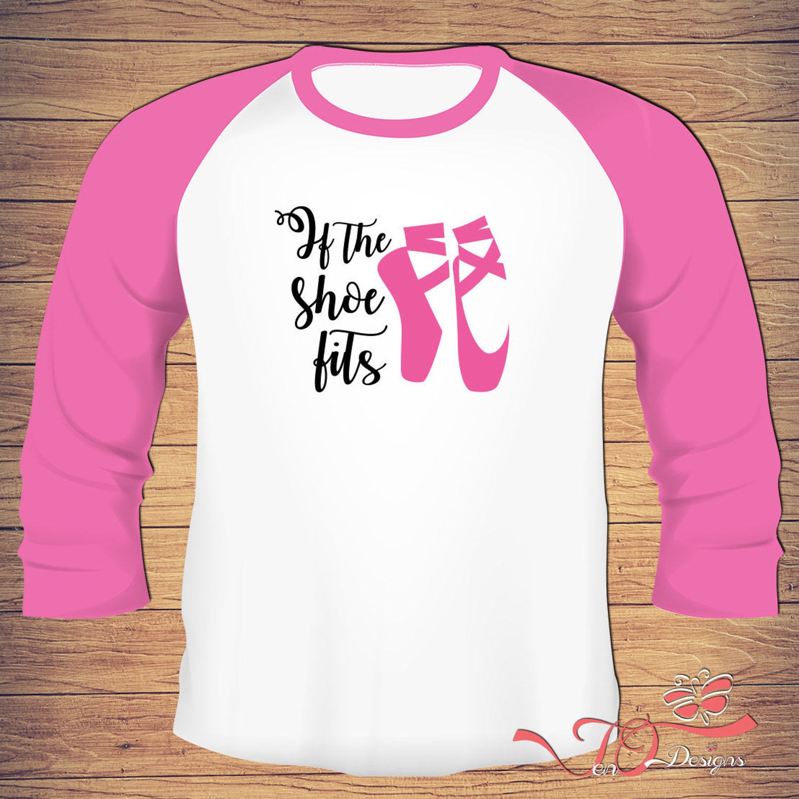 if the shoe fits - iron on heat transfer vinyl, ballet, dance iron on - free shipping!