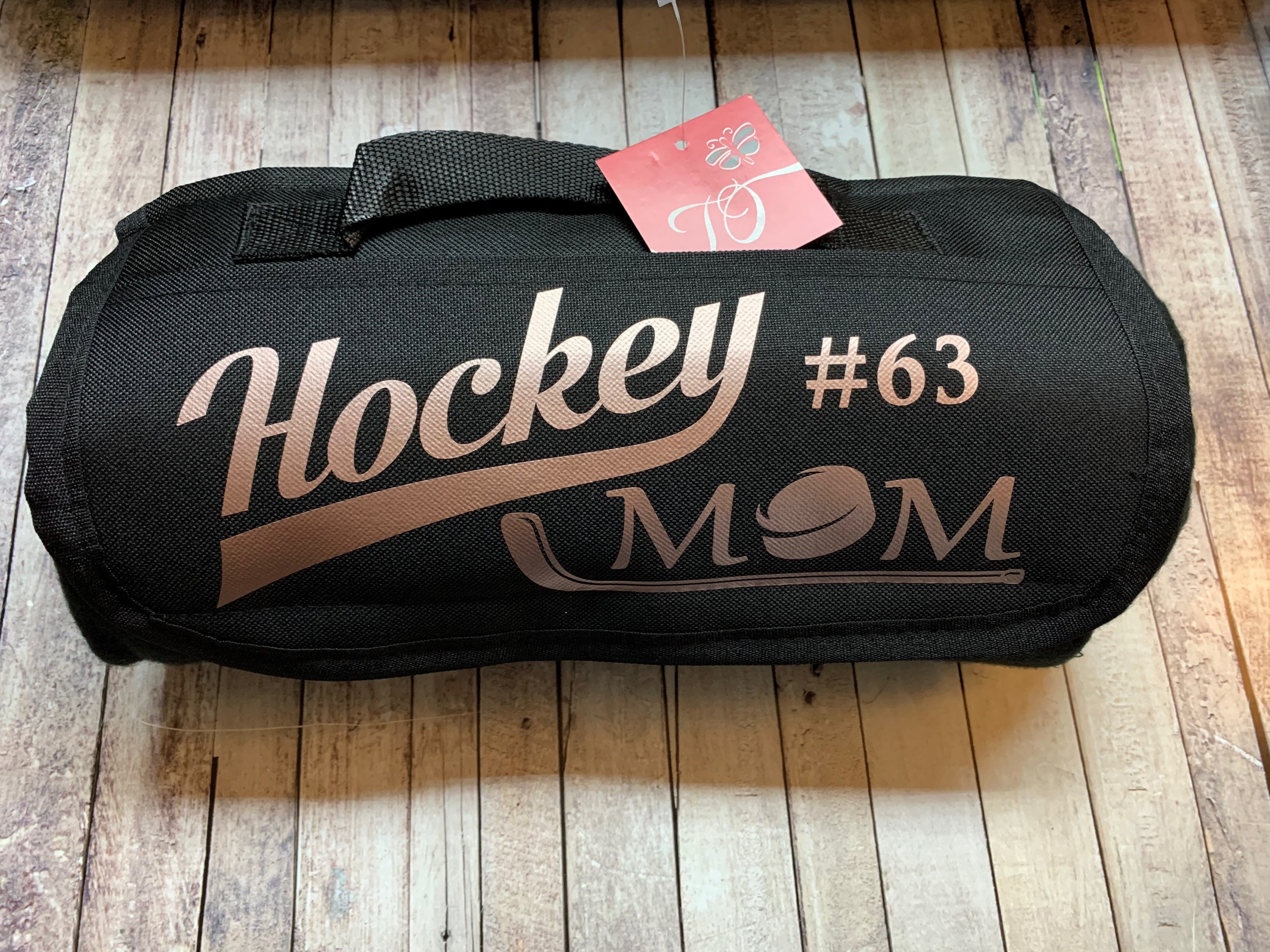 Hockey Mom Fleece Roll Up Blanket. Comes in several colors Etsy