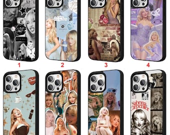 Custodia per iPhone Sabrina Carpenter per iPhone 11 12 13 14 15 16 17 Pro Max Plus Air Cover protettiva personalizzata per telefono #C