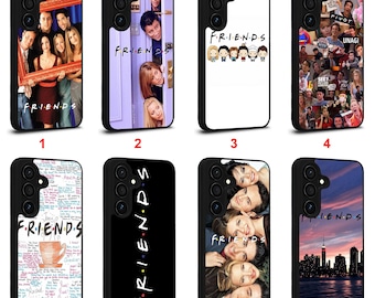 Custodia per Samsung con tema Friends TV Show per Galaxy S22 S23 S24 S25 S26 Plus Ultra Note 10 20 Z Fold Flip Series, cover personalizzata per telefono #D