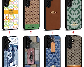 Luxury Fashion Samsung Case for Galaxy S22 S23 S24 S25 S26 Plus Ultra Note 10 20 Z Fold Flip Series Personalized Phone Cover #C