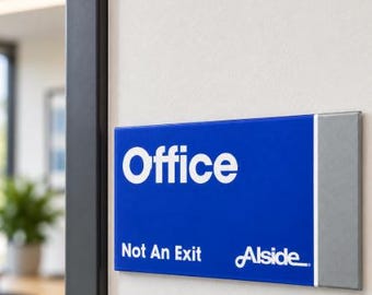 Custom Office Door Sign