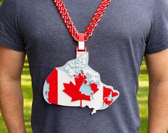 Canada Map Hype Chain - World Cup