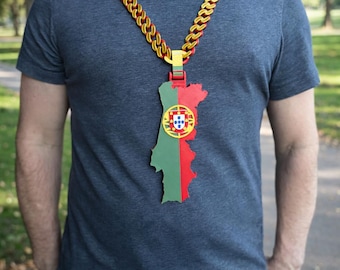 Portugal Map Hype Chain - World Cup