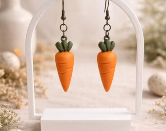 Carrot Earrings - Easter