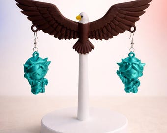 Lady Liberty Earrings - 4th of July - World Cup