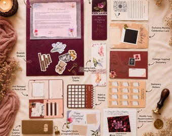 High Lady Bookish Snail Mail Club | Exclusively Designed Paper Treasures