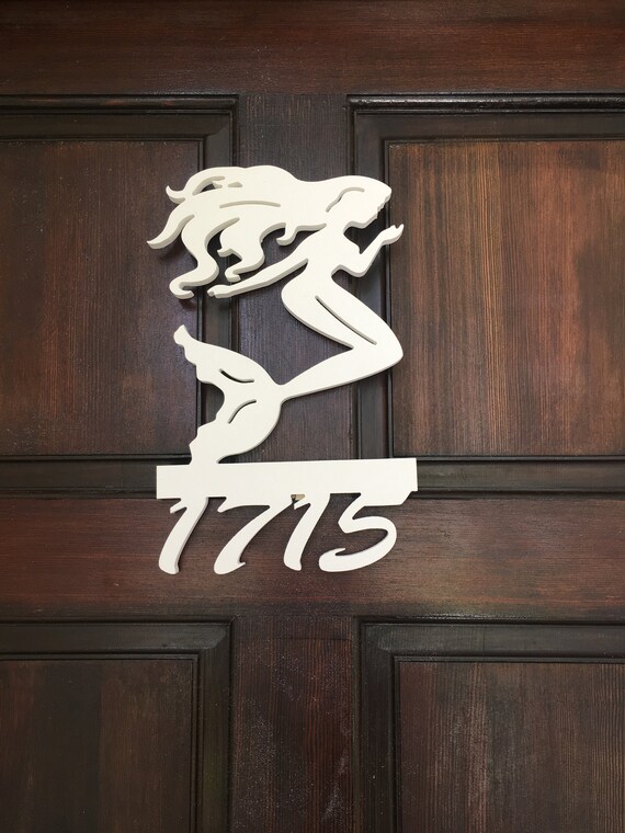 House Number Plaque Housewarming Gift Address Plaque Tropical Outdoor Decor Personalized Sign Custom Coastal Golf Address Sign
