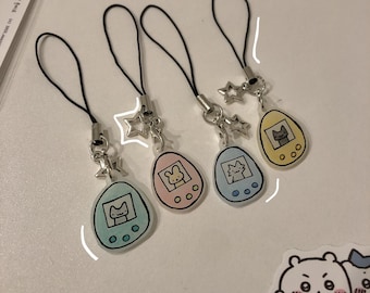 tamagotchi phone charm