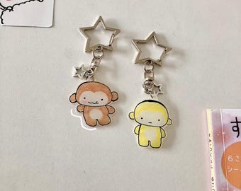 mini monkey keychains