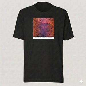 Camiseta gráfica única con fallo de Google Maps, minimalista, abstracta, arte generativo, imágenes satelitales, JavaScript