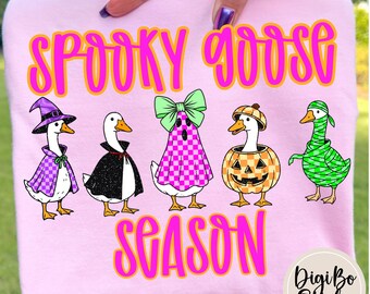 Halloween Spooky Goose Season PNG Design | Cute Goose, Costumes