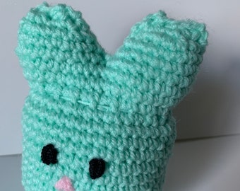 Gift for Mom Crocheted Amigurumi Nursery decor Bunny for Baby Rabbit crocheted Plushie Doll Toy